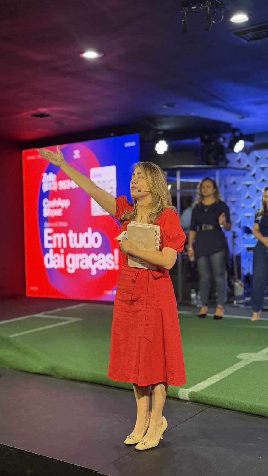 Louvor no palco